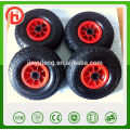 10 inch 4.10/3.50-4 stretch Pneumatic air rubber wheel for toy car hand truck castor